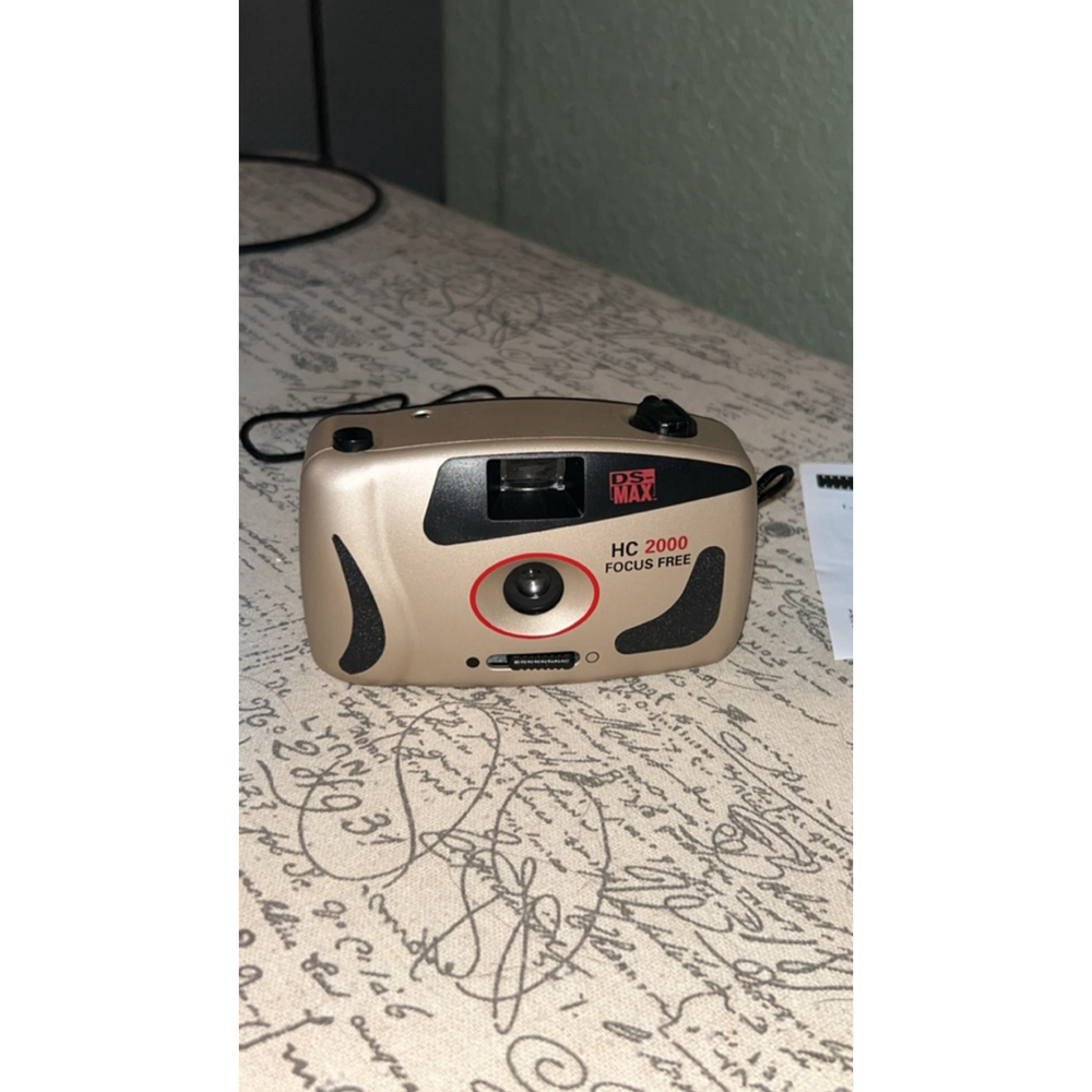 Unisex DS Max HC 2000 Film Camera One Size Gold Black